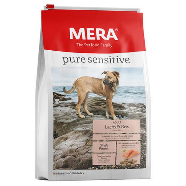 Εικόνα της Mera Dog Pure Sensitive Salmon and Rice 12.5kg