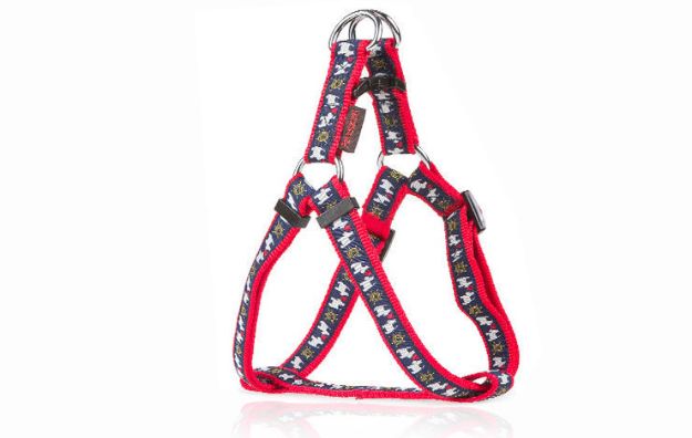 Εικόνα της Dog Harness Dogs in Love Line Small  1.5x35-51cm