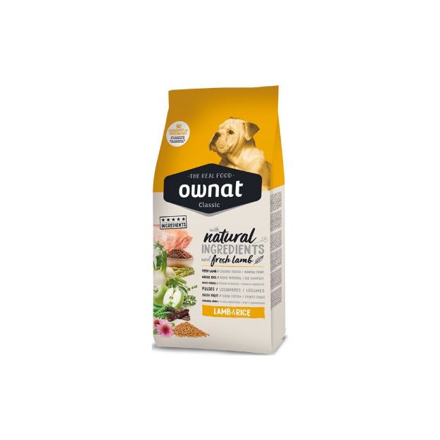 Εικόνα της Ownat classic dog lamb and rice 4kg