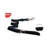 Εικόνα της GO get 2in1 seat belt and leash black