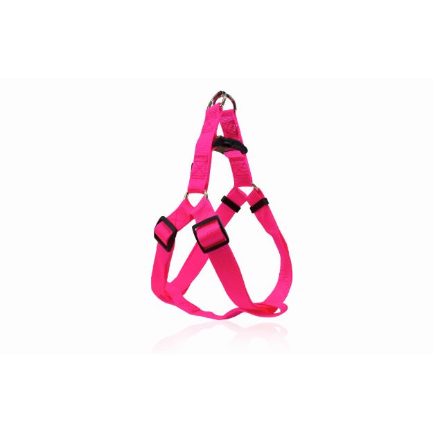 Εικόνα της Dog plain harness type A pink xsmall