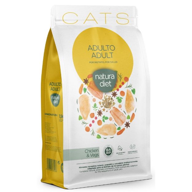 Εικόνα της Natura diet cat adult chicken 1.5kg