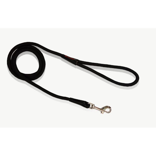 Εικόνα της Leash rope plain black 