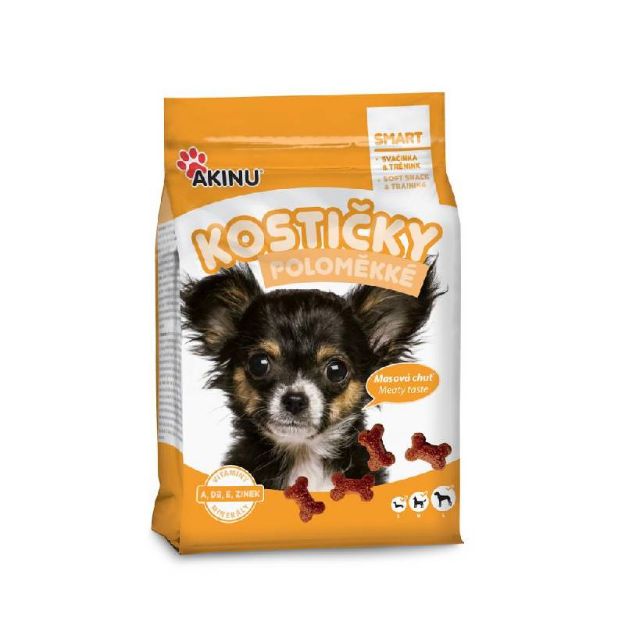 Εικόνα της Akinu semi-soft bones for dogs 500g