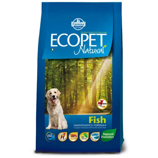 Εικόνα της Farmina Ecopet Natural Adult Medium Fish 12kg + 2kg Δώρο