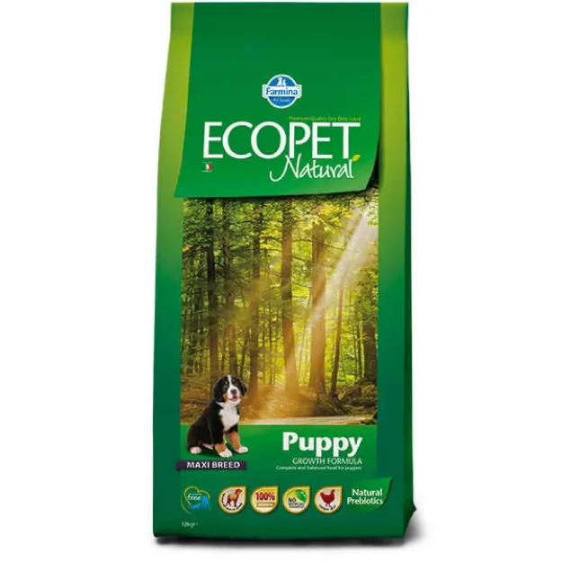 Εικόνα της Farmina Ecopet Natural Puppy Maxi 12kg + 2kg Δώρο